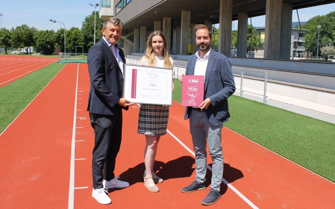 Universitäts- und Landessportzentrum Salzburg/Rif als Sport Leading Company ausgezeichnet