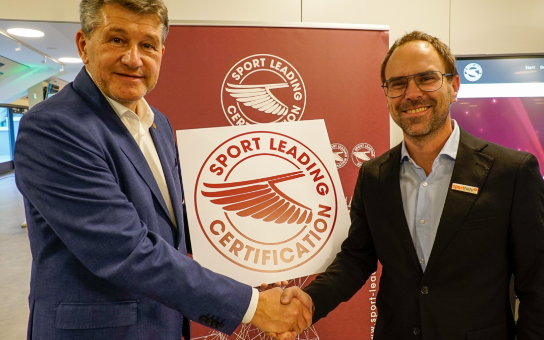Österreichische Sporthilfe unterstützt Sport Leading Certification
