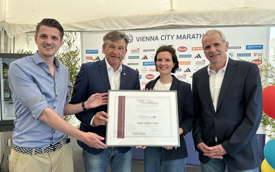 Vienna City Marathon als Sport Leading Event ausgezeichnet