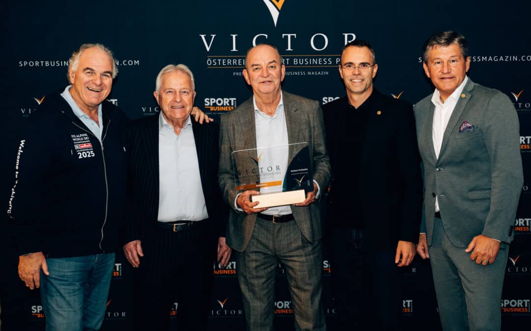 Ehrenpreis: Herbert Prohaska für Lebenswerk beim #VICTOR2024 - Österreichs Sport Business Preis - ausgezeichnet