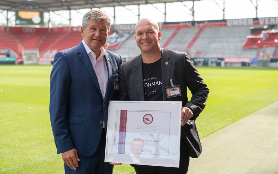 BIOGENA GROUP als Sport Leading Company erfolgreich rezertifiziert!