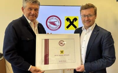 Raiffeisenverband Salzburg als Sport Leading Sponsor zertifiziert