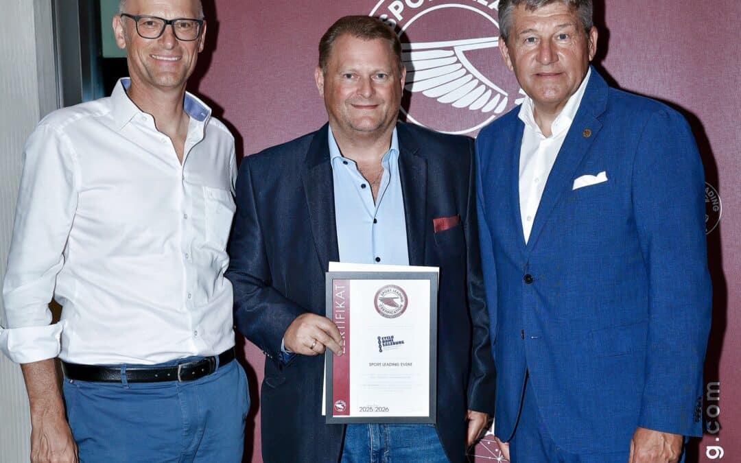 Radsportfestival Cyclodome Salzburg als Sport Leading Event zertifiziert