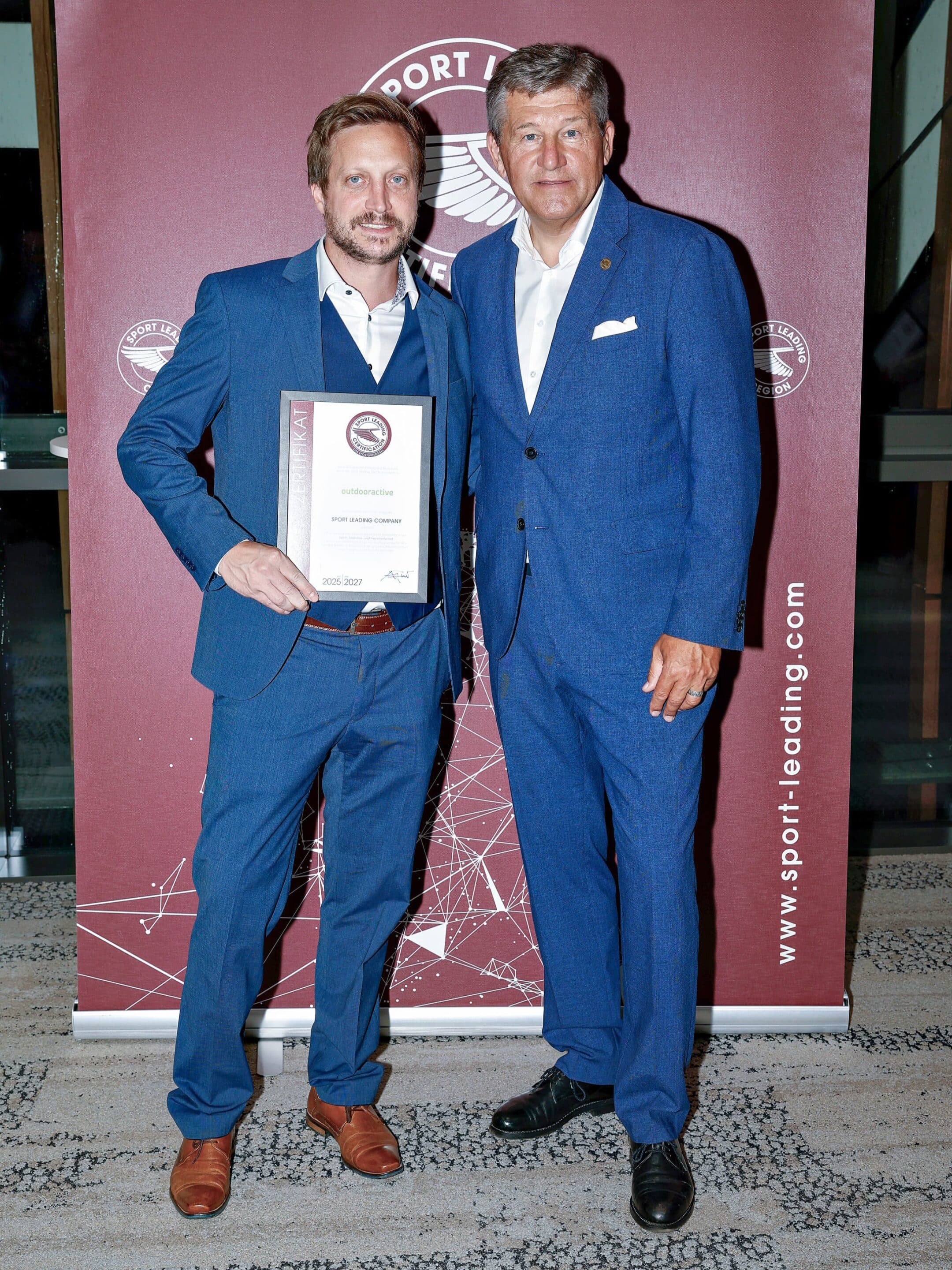 Outdooractive erhält Sportgütesiegel als Sport Leading Company