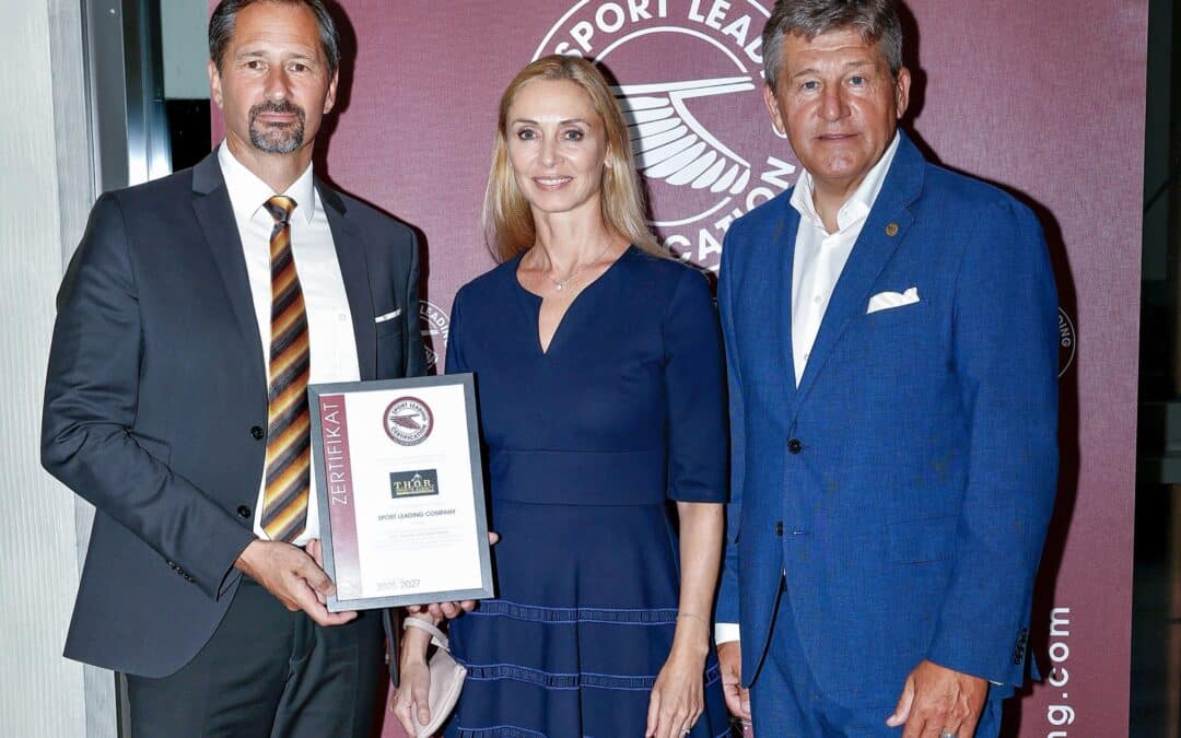 T.H.O.R. Sports Agency als Sport Leading Company zertifiziert