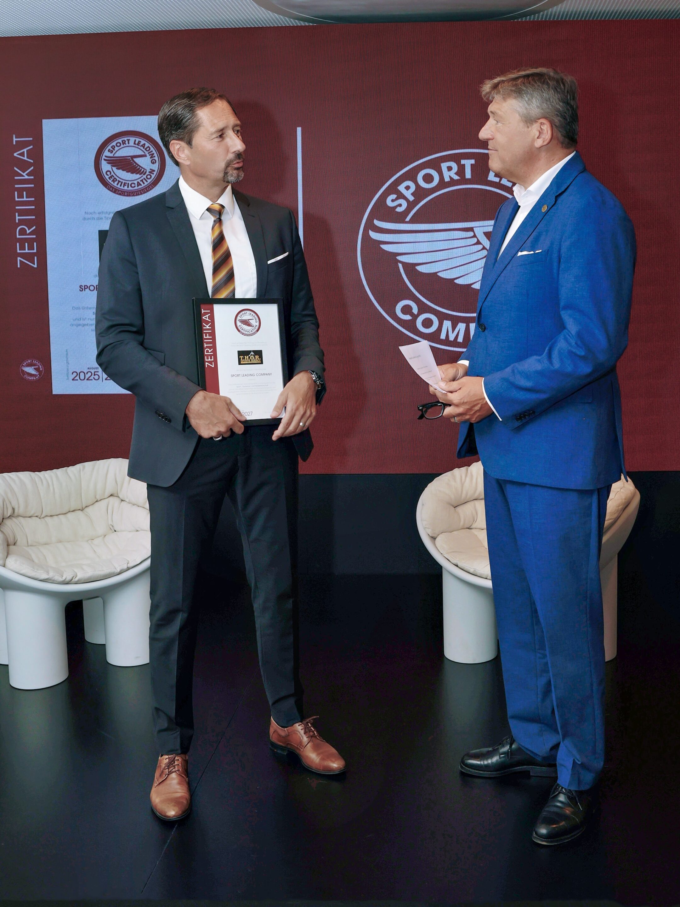 T.H.O.R. Sports Agency als Sport Leading Company zertifiziert